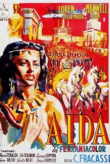 Aida (1953) afişi