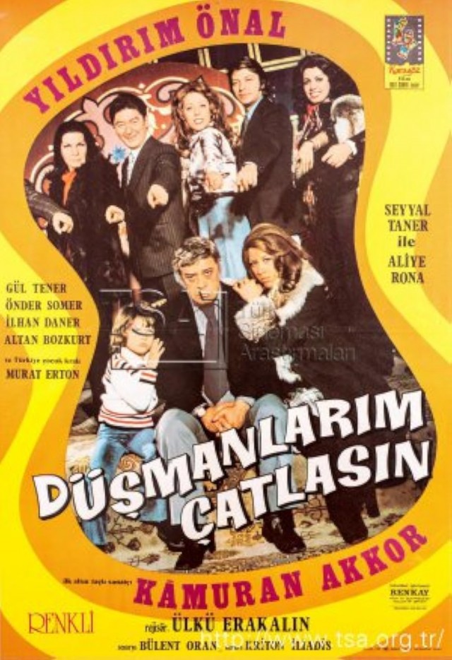 Düşmanlarım Çatlasın (1974) afişi