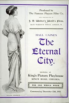 The Eternal City (1915) afişi
