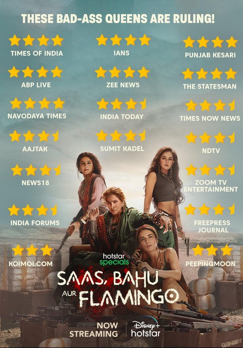 Saas, Bahu Aur Flamingo (2023) afişi