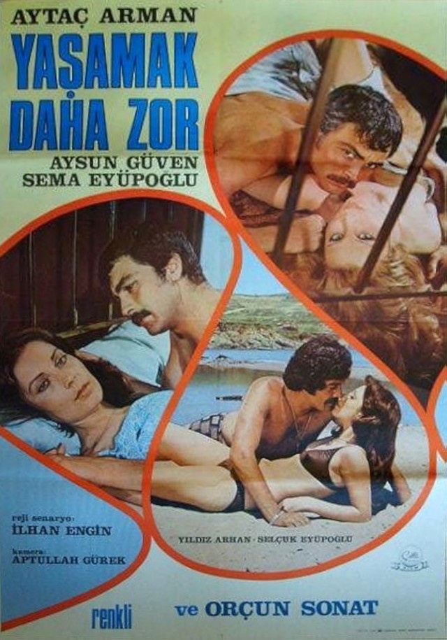 Yaşamak Daha Zor (1975) afişi