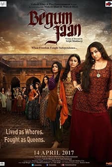 Begum Jaan (2017) afişi