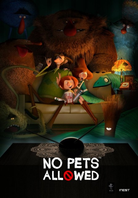 No se permiten mascotas afişi