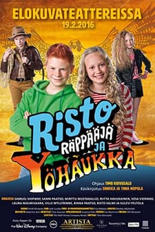 Risto Räppääjä ja yöhaukka (2016) afişi
