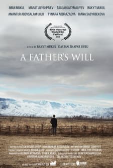 Bir Babanın Vasiyeti (2016) afişi