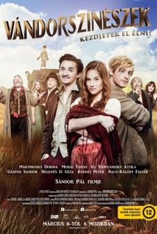 Vándorszínészek (2018) afişi