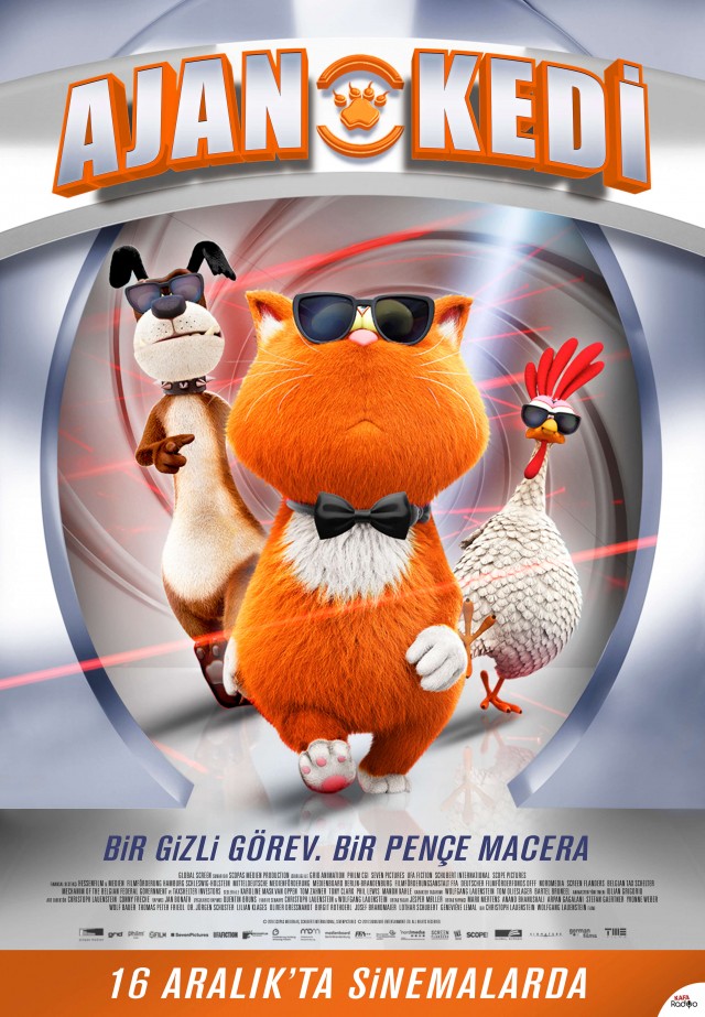 Ajan Kedi (2018) afişi