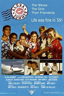 Aloha Summer (1988) afişi