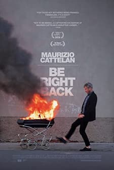 Maurizio Cattelan: Be Right Back (2016) afişi