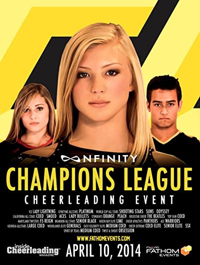 Nfinity Champions League Cheerleading Event (2014) afişi