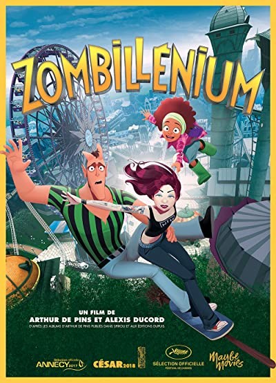 Zombillenium (2017) afişi