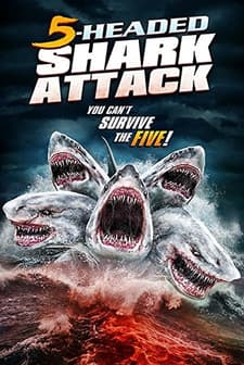 5-Headed Shark Attack (2017) afişi