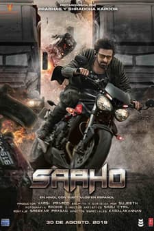Saaho (2019) afişi