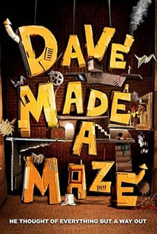 Dave Made a Maze (2017) afişi
