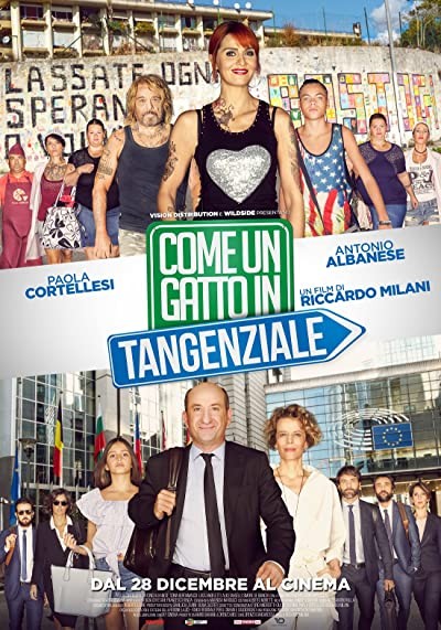 Come un gatto in Tangenziale (2017) afişi