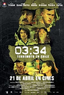 03:34 Terremoto en Chile (2011) afişi