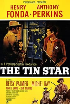 The Tin Star (1957) afişi