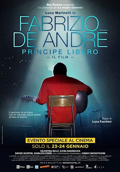 Fabrizio De André: Principe Libero (2018) afişi