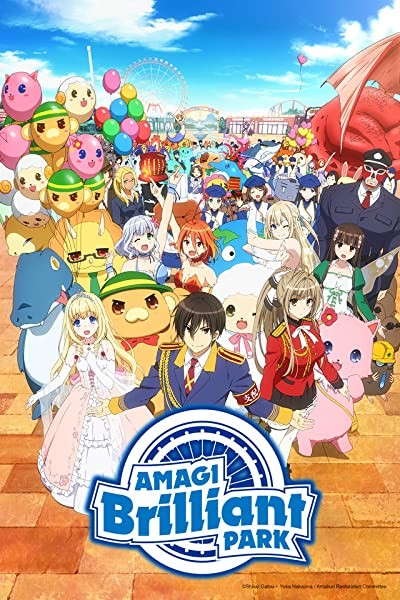 Amagi Brilliant Park (2014) afişi