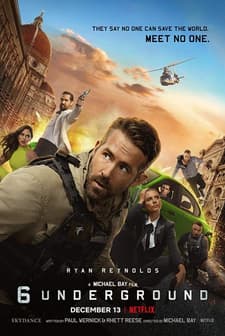 6 Underground (2019) afişi