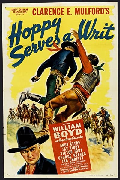 Hoppy Serves a Writ (1943) afişi