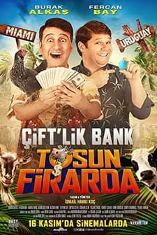 Çift'lik Bank: Tosun Firarda (2018) afişi