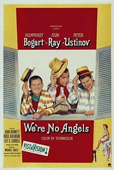 We're No Angels (1955) afişi