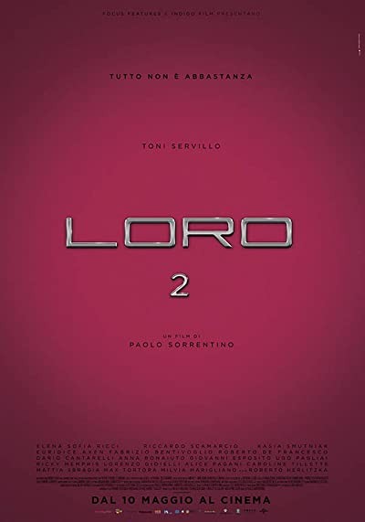 Loro 2 (2018) afişi