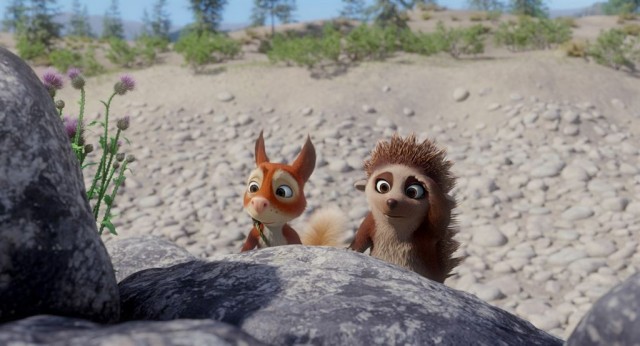 Latte Igel und der magische Wasserstein fotoğrafı