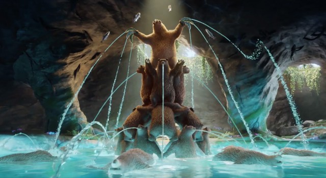 Latte Igel und der magische Wasserstein fotoğrafı