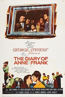 The Diary Of Anne Frank (1959) afişi