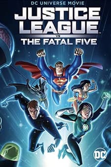 Justice League vs. the Fatal Five (2019) afişi