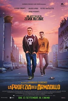 La profezia dell'armadillo (2018) afişi