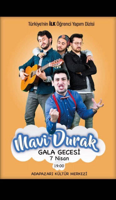 Mavi Durak (2018) afişi