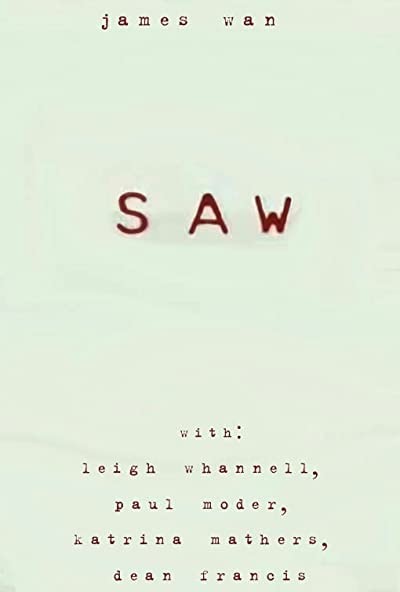 saw (2003) afişi