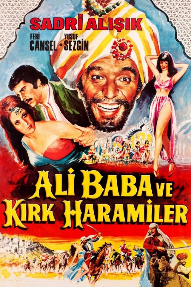 Ali Baba Kırk Haramiler (1971) afişi