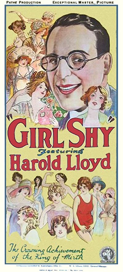 Girl Shy (1924) afişi