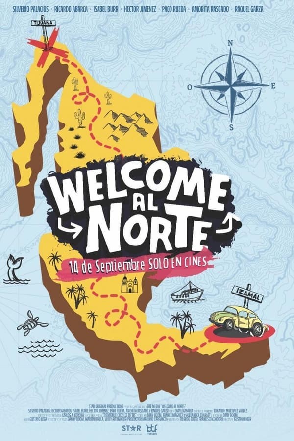 Welcome al norte (2023) afişi