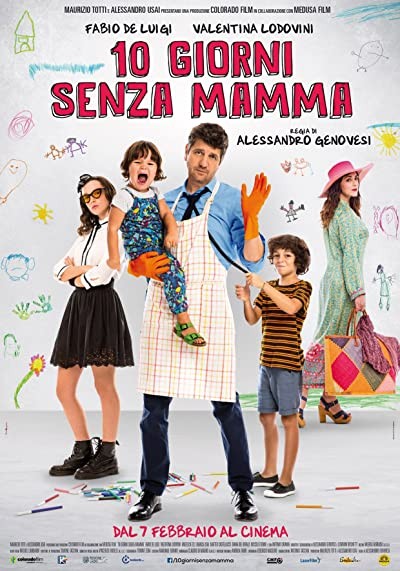10 giorni senza mamma (2019) afişi