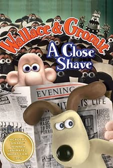 Wallace and Gromit in A Close Shave (1995) afişi