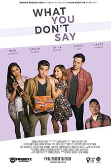 What You Don't Say (2017) afişi