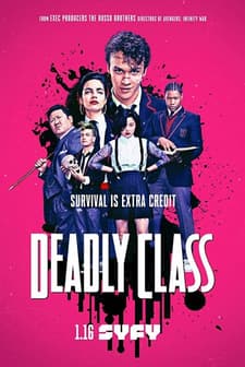 Deadly Class (2019) afişi