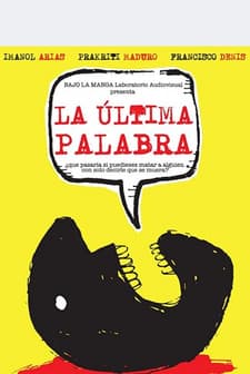 La última palabra afişi