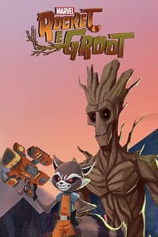 Rocket & Groot (2017) afişi