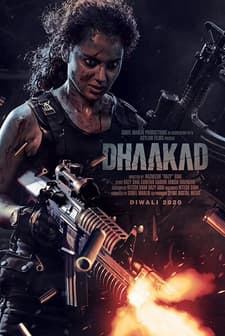 Dhaakad (2020) afişi