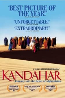 Kandahar'a Yolculuk (2001) afişi