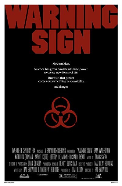 Warning Sign (1985) afişi