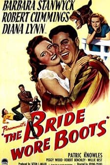 The Bride Wore Boots (1946) afişi