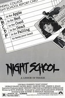 night school (1981) afişi