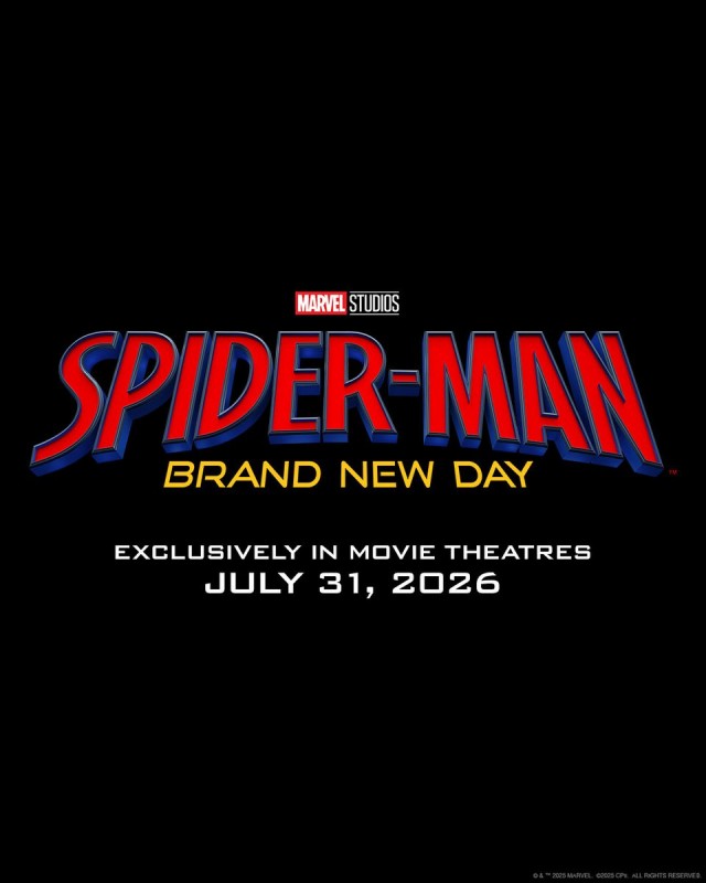 Spider-Man: Brand New Day (2026) afişi